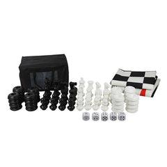 DO-U-PLAY Games: 3 in 1 Chess/Checkers/Backgammon