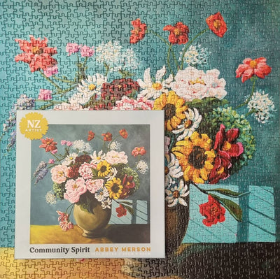 NZ Made & Created Games, Abbey Merson: Community Spirit 1000pc Puzzle