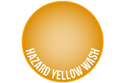 Hobby Paint, Two Thin Coats: Hazard Yellow Wash 15ml