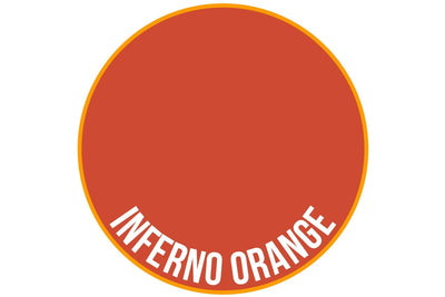 Hobby Paint, Two Thin Coats: Inferno Orange 15ml