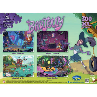 Kid's Jigsaws, Bad Jelly the Witch: Bad Jelly's Cauldron 300pc Puzzle