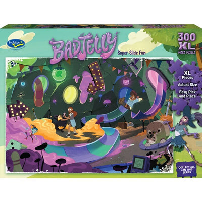 Kid's Jigsaws, Bad Jelly the Witch: Super Slide Fun 300pc Puzzle