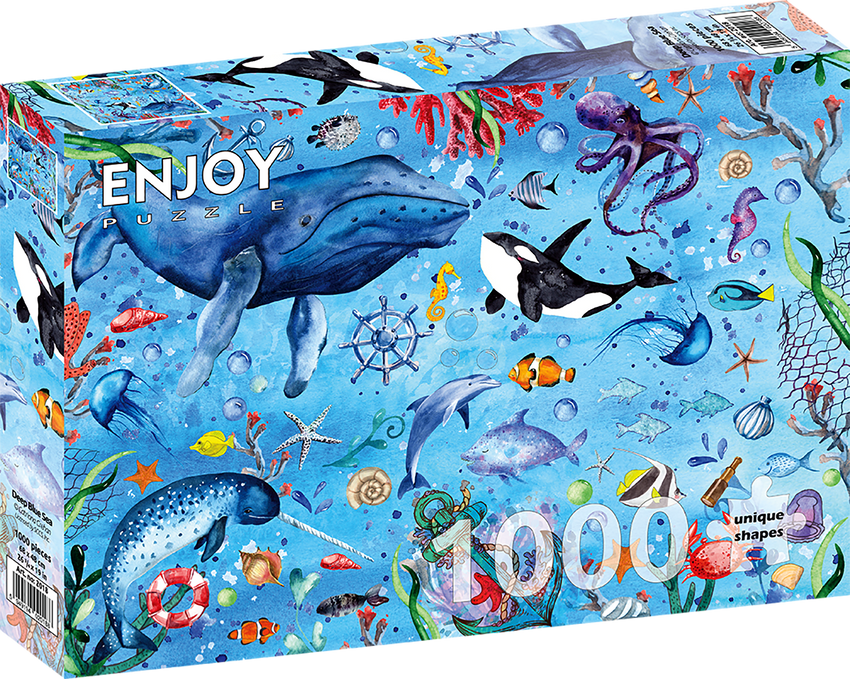 Enjoy Puzzle: Deep Blue Sea 1000pc Puzzle