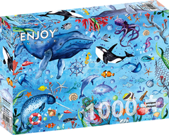 Enjoy Puzzle: Deep Blue Sea 1000pc Puzzle