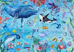 Enjoy Puzzle: Deep Blue Sea 1000pc Puzzle