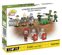 COBI D-Day 6 June 1944 Figures 33pc