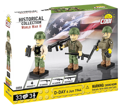 COBI D-Day 6 June 1944 Figures 33pc