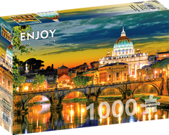 Enjoy Puzzle: Saint Peter's Basilica Vatican 1000pc Puzzle