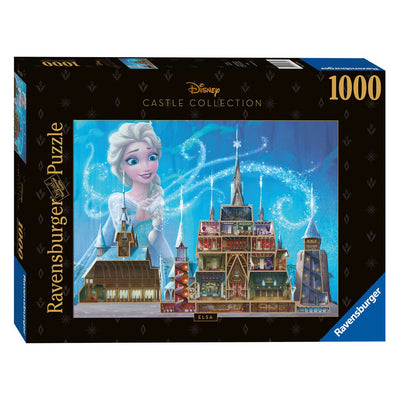 Jigsaw Puzzles, Disney Castles Elsa 1000PC