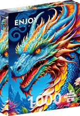 Enjoy Puzzle: Blue Dragon 1000pc Puzzle