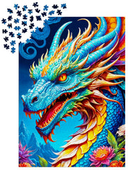 Enjoy Puzzle: Blue Dragon 1000pc Puzzle