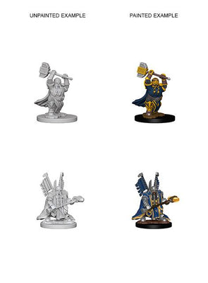 Role Playing Games, D&D Nolzur's Marvelous Miniatures: Dwarf Male Paladin