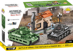 COBI Battle of Arras 1940 Matilda II vs. Panzer 38t 1015pc