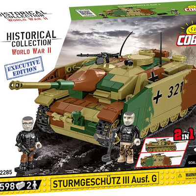 COBI - Construction Blocks, COBI Sturmgeschütz III Ausf. G Assault Gun Executive Edition 598pc