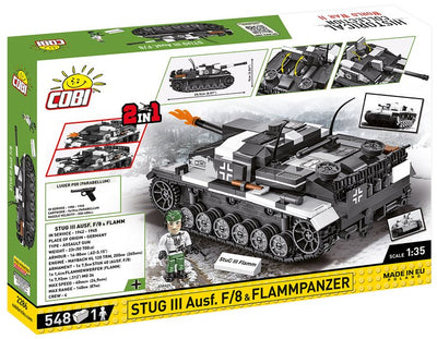 COBI - Construction Blocks, COBI STUG III Ausf. F/8 & FlammPanzer 548pc