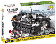 COBI STUG III Ausf. F/8 & FlammPanzer 548pc