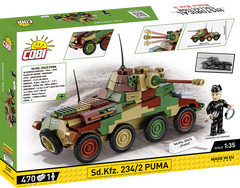 COBI Sd.Kfz. 234/2 PUMA Armored Vehicle 470pc