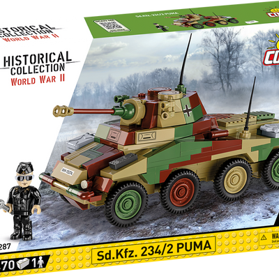 COBI - Construction Blocks, COBI Sd.Kfz. 234/2 PUMA Armored Vehicle 470pc