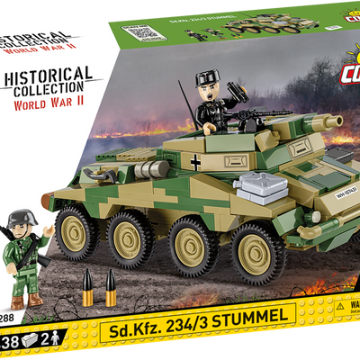 COBI - Construction Blocks, COBI Sd.Kfz. 234/3 Stummel Armored Vehicle 438pc