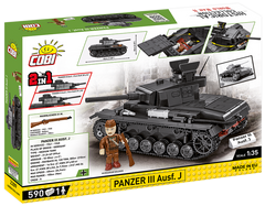 COBI Panzer III Ausf. J Tank 590pc