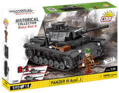 COBI Panzer III Ausf. J Tank 590pc