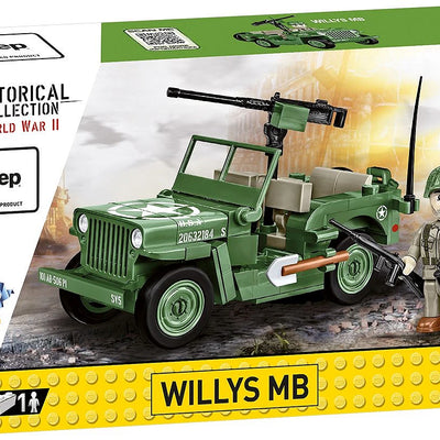 COBI - Construction Blocks, COBI JEEP Willys MB Vehicle 132pc