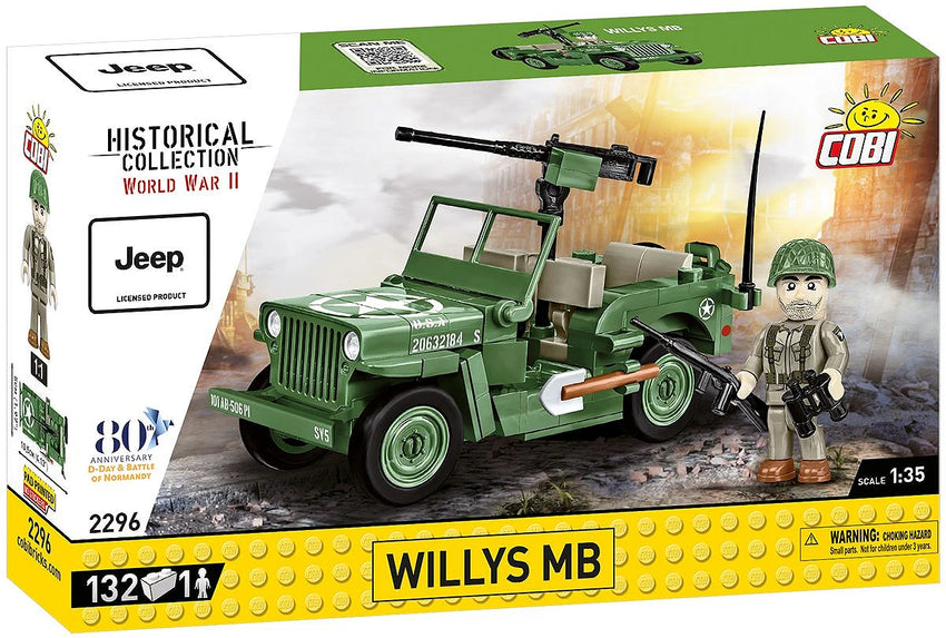 COBI JEEP Willys MB Vehicle 132pc