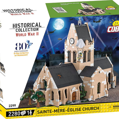 COBI - Construction Blocks, COBI Sainte-Mère-Église Church 2280pc