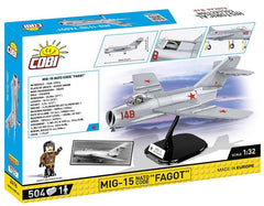 COBI MIG-15 Nato Code FAGOT Jet 504pc