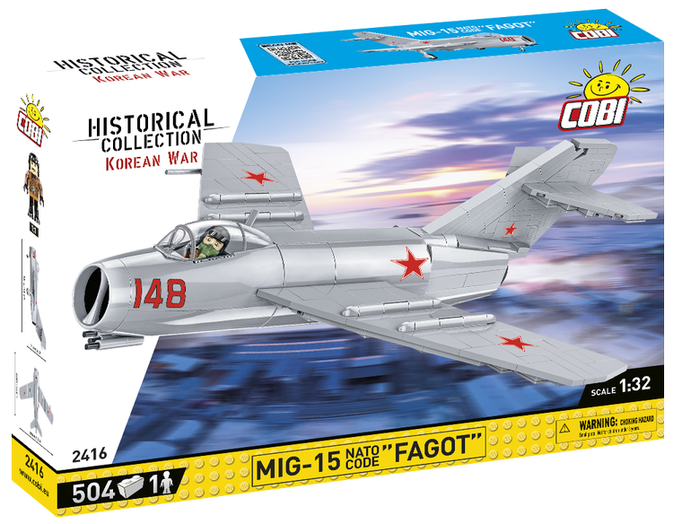 COBI MIG-15 Nato Code FAGOT Jet 504pc