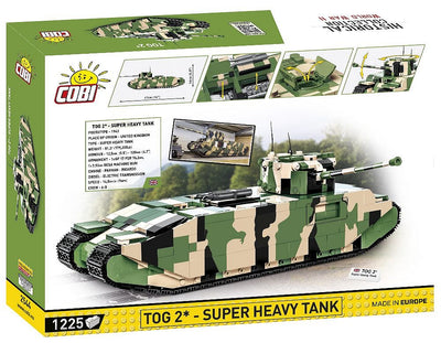 COBI - Construction Blocks, Tog 2 Super Heavy Tank