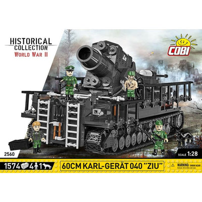 COBI - Construction Blocks, 60cm Karl-Gerat 040 ZIU