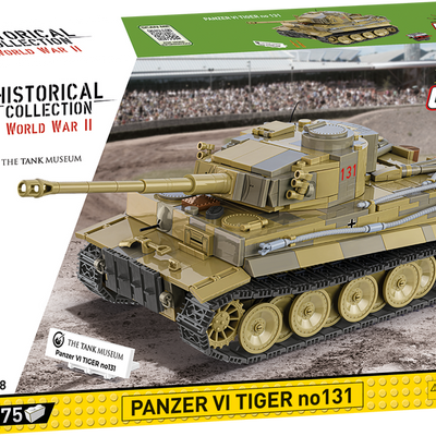 COBI - Construction Blocks, COBI Tank Museum Panzer Tiger VI No. 131 1275pc