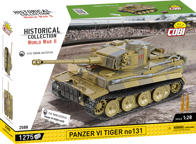 COBI Tank Museum Panzer Tiger VI No. 131 1275pc