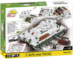 COBI T-34/76 mod. 1941/42 Tank 852pc