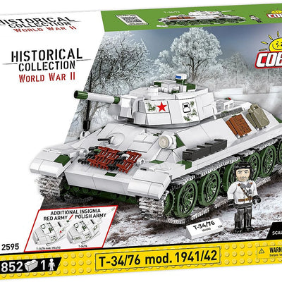 COBI - Construction Blocks, COBI T-34/76 mod. 1941/42 Tank 852pc