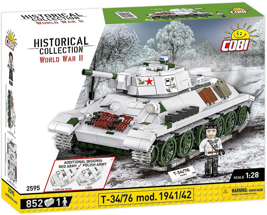 COBI T-34/76 mod. 1941/42 Tank 852pc