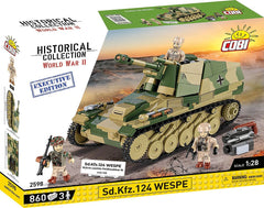 COBI SD.KFZ.124 Wespe Self-Propelled Gun Executive Edition 860pc