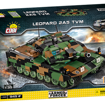 COBI - Construction Blocks, COBI Leopard 2A5 TVM Tank 945pc