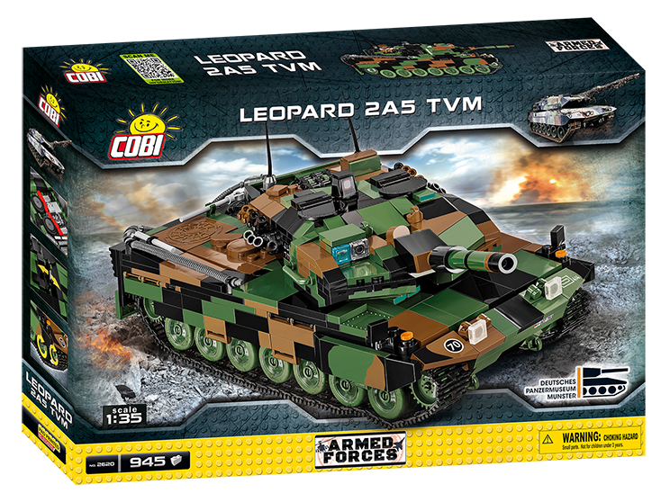 COBI Leopard 2A5 TVM Tank 945pc