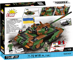 COBI T-72 M1R PL/UA Tank 724pc