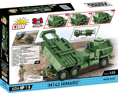 COBI - Construction Blocks, COBI M142 Himars Multiple Rocket Launcher 604pc