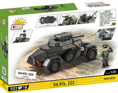 COBI Sd.Kfz. 222 Armored Vehicle 502pc