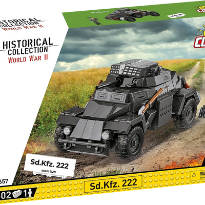 COBI - Construction Blocks, COBI Sd.Kfz. 222 Armored Vehicle 502pc