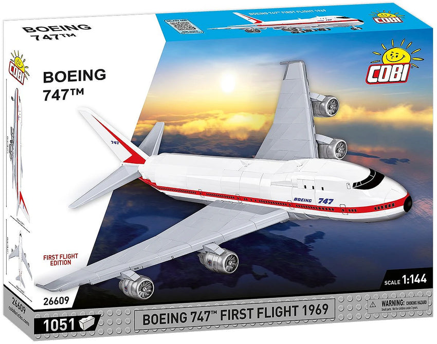 COBI FIRST FLIGHT EDITION Boeing 747 Passenger Jet 1051pc