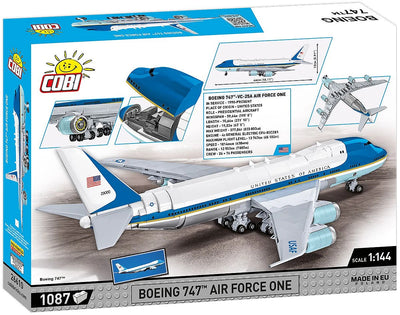 COBI - Construction Blocks, COBI Boeing 747 Air Force One 1087pc