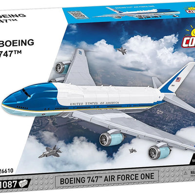 COBI - Construction Blocks, COBI Boeing 747 Air Force One 1087pc