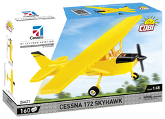 COBI Cessna 172 Skyhawk Aircraft Yellow 160pc