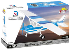 COBI Cessna 172 Skyhawk-White-Blue 162pc