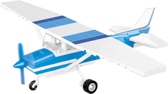 COBI Cessna 172 Skyhawk-White-Blue 162pc